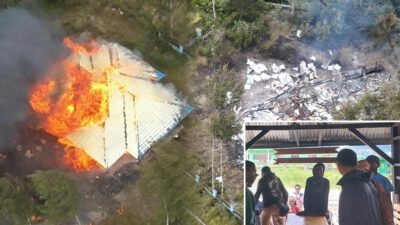 Intan Jaya Memanas: Kontak Tembak, Bangunan Dibakar, Hingga Warga Mengungsi